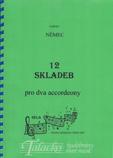 12 skladeb pro dva akordeony